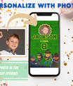 Ninja Turtle Invitation | Photo Video Invite | Instant Download or Done-For-You