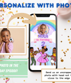 Gracie's Corner Invitation with Photo | Video Invite | Instant Download