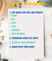 Gracie's Corner Invitation with Photo | Video Invite | Instant Download