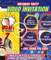 Spidey Invitation with Photo | Instant Download | Video Invite